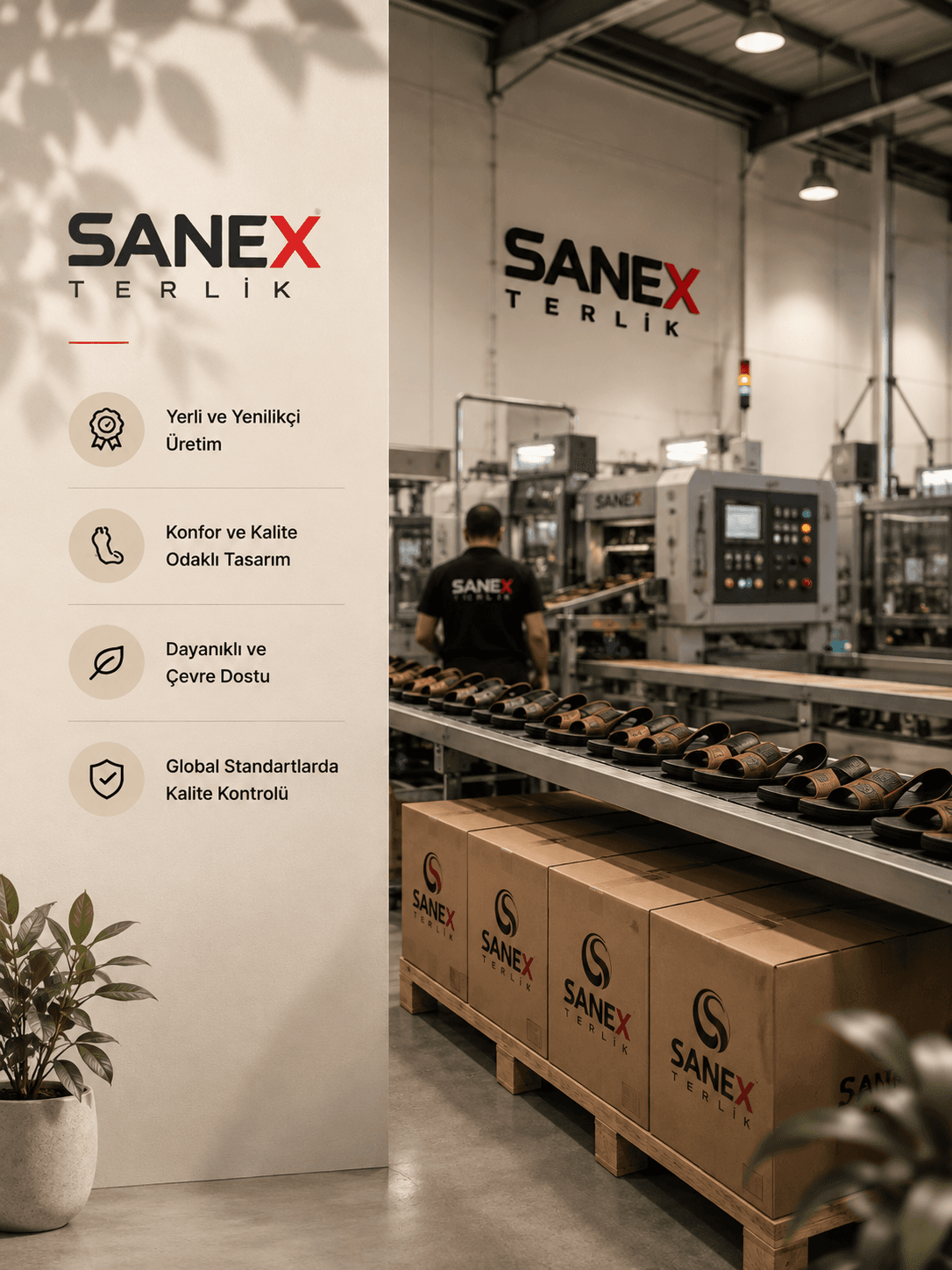 Sanex Terlik Üretim